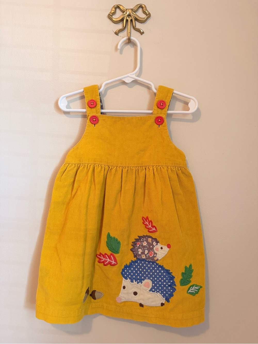 Baby Boden Fall Pinnie